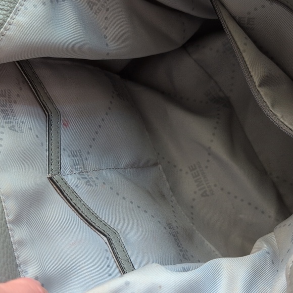 Aimee Kestenberg Beige and Purple Satchel - Picture 14 of 16